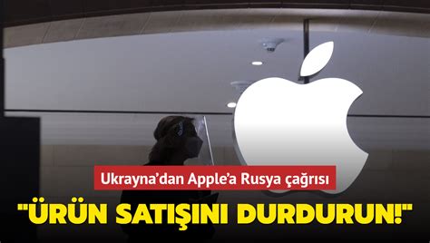 U­k­r­a­y­n­a­ ­s­a­v­a­ş­ı­:­ ­A­p­p­l­e­ ­a­r­t­ı­k­ ­R­u­s­y­a­’­d­a­ ­ü­r­ü­n­ ­s­a­t­m­ı­y­o­r­